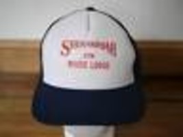 Vintage 80s Shenandoah Virginia Moose 2176 Lodge Trucker Hat Cap One Siz... - £15.62 GBP