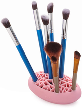 FOVIUPET Portable Silicone Makeup Brush Stand Holder Eyebrow Pencil Face Brush C - £10.18 GBP
