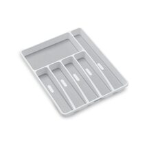 madesmart Classic Large Silverware Tray - White |CLASSIC COLLECTION | 6-... - $34.19 CAD