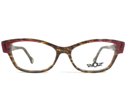 BOZ by JF Rey Eyeglasses Frames WHAT 9535 Brown Cheetah Print Red 52-14.5-135 - £150.23 GBP