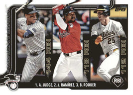 2025 Topps #29 Aaron Judge/Brent Rooker/Jose Ramirez NM-MT ID:76910 - £3.04 GBP