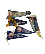 Lot of 5 Vintage Del Water Gap Mystic Seaport Conn Niagara Falls 60&#39;s Pe... - $29.09