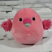 Squishmallows Cookie the Flamingo Plush 5&quot; Pink Bird Kellytoy Stuffed Animal - $11.88