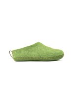 Woolly&#39;s Indoor Open Heel Slippers With Leather Sole (Green) - 40 | Prem... - €60,58 EUR