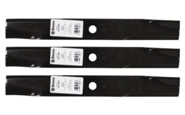 3 Hi-Lift Blades fit John Deere AM31100 M41967 LT166 120 Lesco 050335 Sabre 1546 - £29.67 GBP