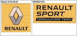 Renault F1 Car Motor Automobile Racing Badge Iron On Embroidered Patch - £8.01 GBP