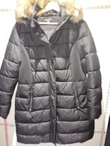 Papaya Women Jacket Size 20 Black Express Shipping - £19.25 GBP