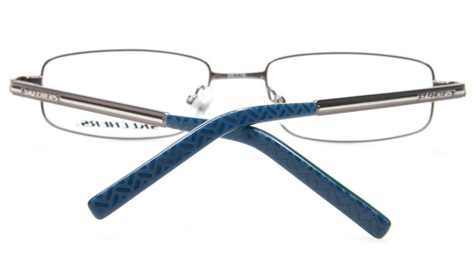 NEW SKECHERS Boy's SK 1036 SBL SATIN GUNMETAL EYEGLASSES GLASSES 48-16-130 B24mm Item image 4