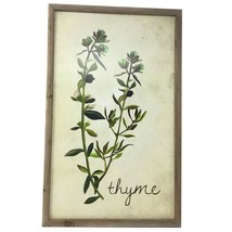 TX USA Corporation Rectangle Thyme Wall Sign - $29.76
