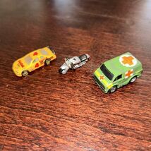 MICRO MACHINES HONDA CD750 MOTORCYCLE, Medic Van, Racecar 1987 GALOOB D3 - $17.50