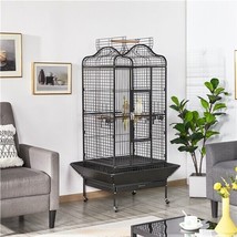 63&quot; Open Playtop Bird Cages For Mini Macaws Cockatoos Cockatiels Conures, Large - £249.11 GBP