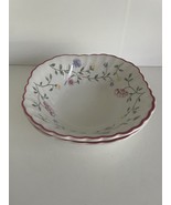 Set of 2 Johnson Brothers Square Summer Chintz 6&quot; Soup/Cereal Bowls England - $20.57