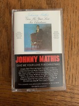 Johnny Mathis Give Me Your Love For Christmas Cassette - £20.05 GBP