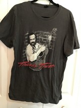 Travis Tritt Black Size L Concert T-Shirt 2 Sides Country Music - £13.58 GBP