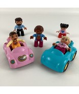 Lego Duplo Family Car Vehicle Minifig Lot Toddler First Building Toy Car... - $40.27 CAD