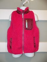 Hanna Andersson Nubby Fleece Vest in Bright Pink Size 100 (4) Girl&#39;s - €19,05 EUR