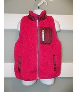 Hanna Andersson Nubby Fleece Vest in Bright Pink Size 100 (4) Girl&#39;s - $30.43 CAD