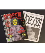VIDEOOZE # 5 ‘93 Horror &amp; Exploitation Fanzine &amp; SCREEM Magazine #5 ‘94 ... - £28.02 GBP