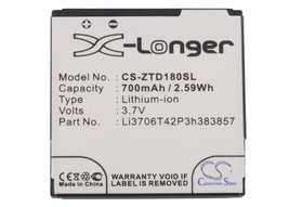 Cameron Sino 700mAh/2.59Wh Li-ion High-Capacity Replacement Batteries fo... - $16.17