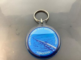 Vintage Keyring Chesapeake Bay Keychain Bride Tunnel Ancien Porte-Clés Virgina - £6.32 GBP