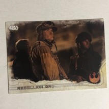 Rogue One Trading Card Star Wars #85 Rebellion Ground Forces - £1.57 GBP