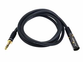 Monoprice Xlr Male To 1/4-Inch Trs Male Cable - Gold Plated, High Fideli... - $38.93