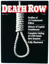 GLENN HARE Death Row Profiles Of 12 Condemned Criminals VTG 80s True Crime PB - $19.79