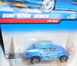 1998 Hot Wheels Surf N Fun #2 of 4 VW Bug Collector #962 On Sealed Card - £3.99 GBP