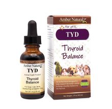 Amber NaturalZ TYD Thyroid Balance Herbal Supplement for Dogs, Cats, Bir... - £21.90 GBP+