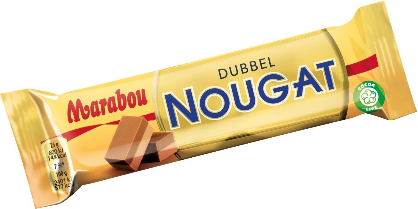 Marabou Dubbel Nougat Double Nougat Bar 43 gram Made in Sweden - $4.99 - $39.99