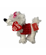 GUND Love is in the Air Puppy Love Sound Toys Kissing Plush Stuffed Whit... - $19.79