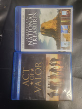 lot of 2 :Americas National Treasures (Blu-ray  2-Disc)+ act of valor [BVD+ DVD] - £3.88 GBP