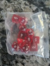 lot of 11 Dungeons Dragons gaming polyhedral dice - £3.89 GBP