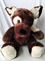 Build-A-Bear Plush Brown and White Puppy Dog with white eye - £9.34 GBP