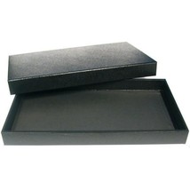 Black Jewelry Gem Jar Display Case Tray with Magnetic Lid 14 3/4&quot; x 8 1/4&quot; - $28.47