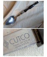 Cutco 1712 Jf Inossidabile Per Servire Cucchiaio Marrone Manico USA Posate - $286.37 MXN