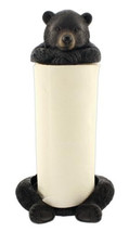 Collection Black Bear Paper Towel Holder - Rustic Cabin and Lodge Style ... - $150.29