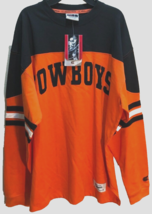 Oklahoma State Cowboys NCAA New Vintage 90s Orange Sewn Big 12 Shirt XL Tags - $24.56