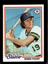 1978 Topps #173 Robin Yount Exmt Brewers Uer Hof Nicely Centered *X99257 - £9.23 GBP