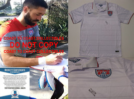 Clint Dempsey World Cup signed USA soccer jersey COA exact proof Beckett... - £217.52 GBP