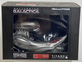 Battlestar Galactica - Loot Crate Exclusive Cylon Raider 4.5&quot; Scar Titan TITANS - £5.77 GBP