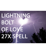 HAUNTED 100X FULL COVEN LIGHTNING BOLT OF LOVE QUICK EFFECTS LOVE HIGH M... - €87,16 EUR