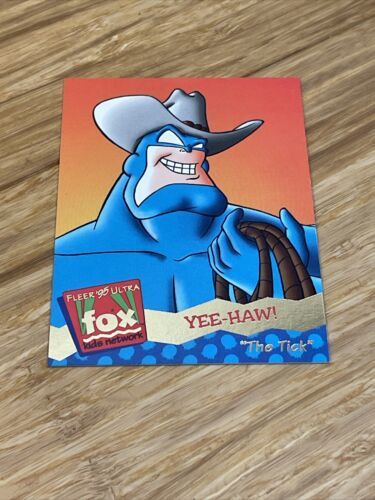 Vintage 1995 Fleer Ultra The Tick Yee-Haw Trading Card KG JD - $11.88