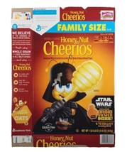 2016 Star Wars General Mills Honey Nut Cheerios DARTH VADER BEE flat box - £15.79 GBP