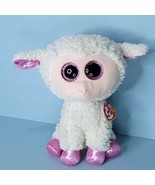 TY Beanie Boos Twinkle Lamb Sheep 10&quot; Plush Stuffed Animal Pink Glitter ... - £16.34 GBP