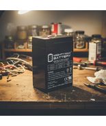 Mighty Max ML4-6 6-Volt 4.5Ah Sealed Lead Acid (SLA/AGM) Rechargeable Ba... - $455.80 MXN