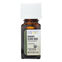 Aura Cacia - Organic Essential Oil - Clove Bud - .25 oz - £17.89 GBP