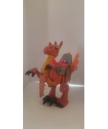 2014 Fisher Price Mattel Imaginext Dino Fortress Raptor Dinosaur 7.5&quot;   - £11.21 GBP