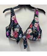 Jessica Simpson Womens LD Navy Floral Underwire Bikini Top Swimsuit PREO... - $33.60 CAD
