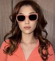 New Stylish Elegant Trendy Orange Pink Oversized Women&#39;s Sunglasses - $14.99